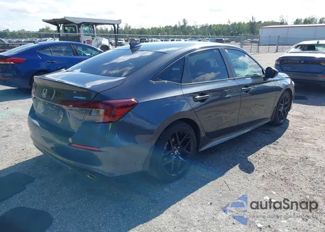 2025 Honda Civic Sport z USA, uszkodzony, nr VIN 2HGFE2F51SH524798